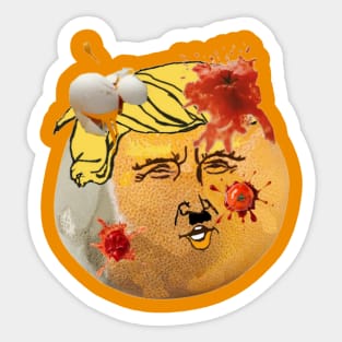 Rotten Orange - Dump tRump - Back Sticker